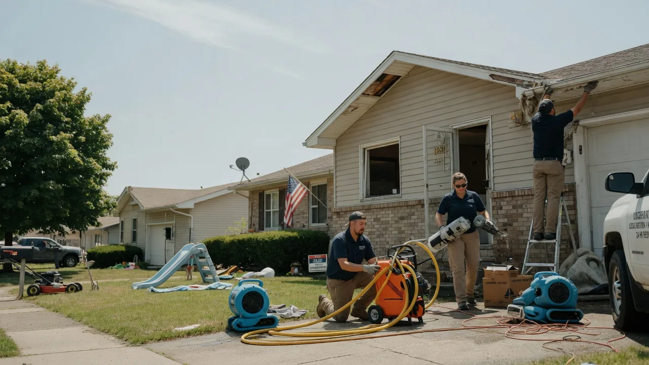 Water Damage Restoration in Burlington, WV near me